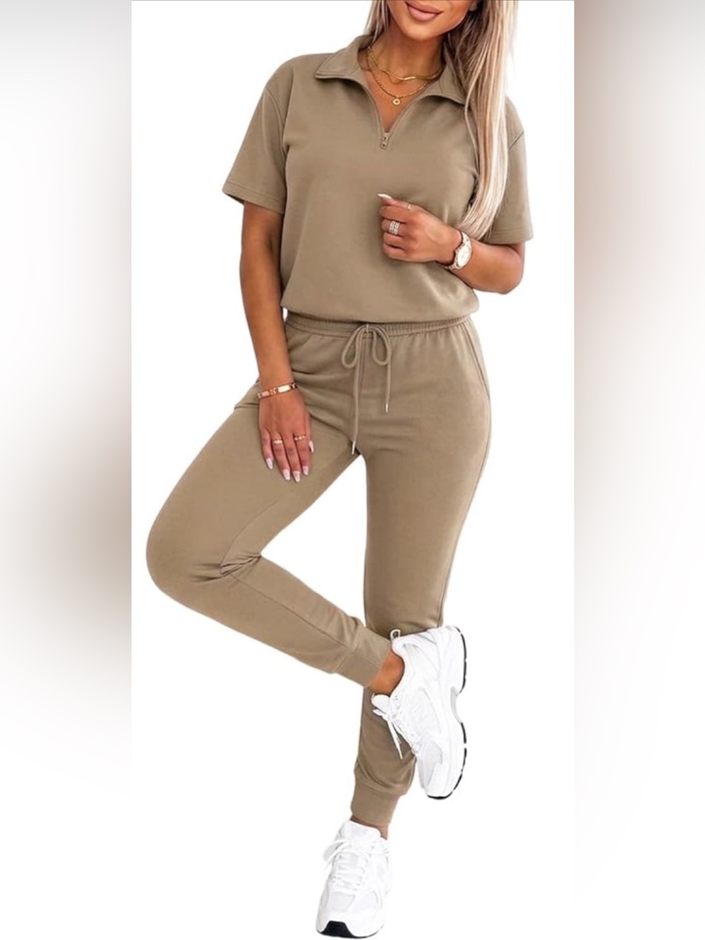 2-Piece Women's Jogger Set - Casual Athleisure